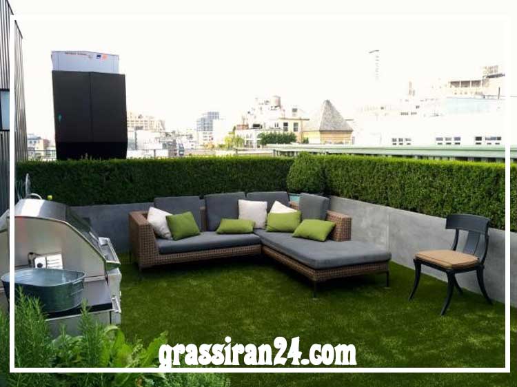 چمن مصنوعی تراس